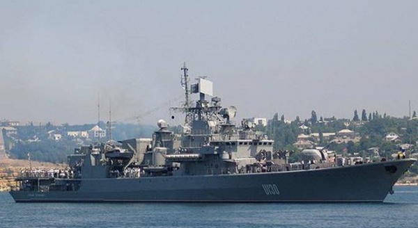 Chống lệnh chính phủ, soái hạm của hải quân Ukraine treo cờ Nga