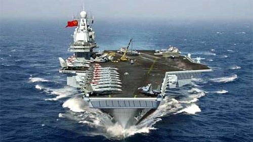 Trung Quốc lại chạy thử tàu sân bay