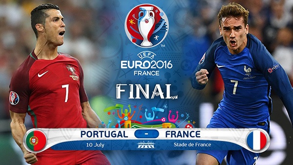 Lịch thi đấu và trực tiếp chung kết EURO 2016