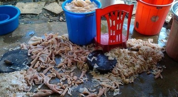 Nhìn cách chế biến một lần, hãi hùng cả đời không dám đụng đũa ăn