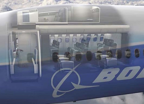 Phòng ngủ bí mật của phi công - tiếp viên trên máy bay