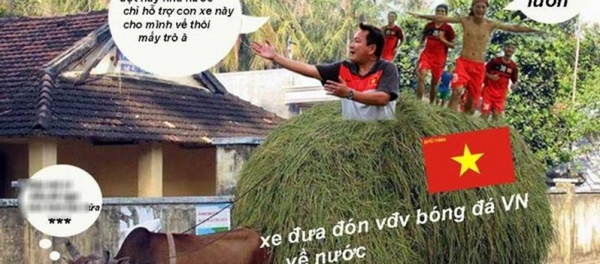 Dân mạng chế ảnh “đá xoáy” U.23 Việt Nam