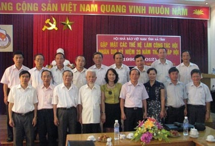 Hội Nhà Báo Hà Tĩnh: Gặp mặt cán bộ làm công tác hội qua các thời kỳ