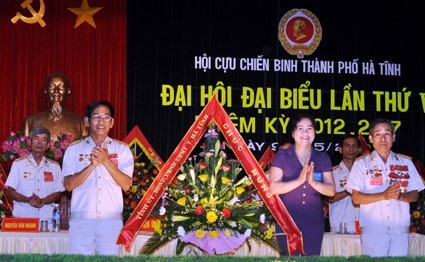 Hà Tĩnh: Hội CCB thành phố Hà Tĩnh Đại hội Đại biểu lần thứ V