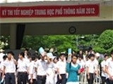 Lịch thi tốt nghiệp THPT năm 2013