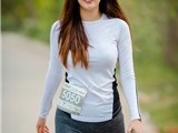 Mai Phương Thúy chạy marathon, khoe nhan sắc vạn phần rạng rỡ