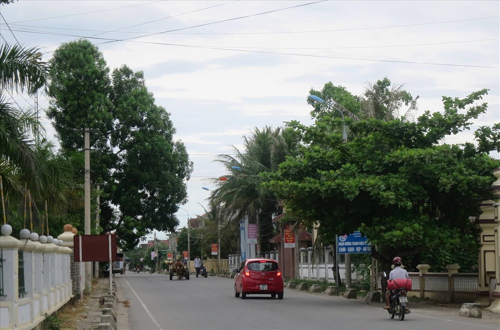 Xã Thiên Lộc, huyện Can Lộc (Hà Tĩnh), nơi có nhiều cán bộ xin nghỉ việc đi xuất khẩu lao động