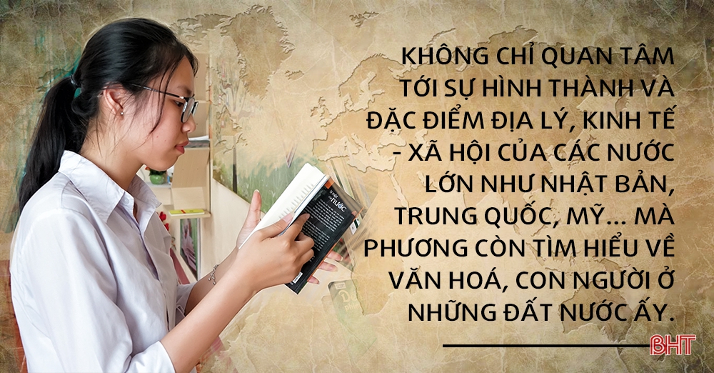 Nữ sinh Hà Tĩnh thủ khoa môn Địa lý - chầm chậm vẽ giấc mơ chu du thế giới